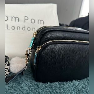 Pom Pom London Mayfair Bag-Black